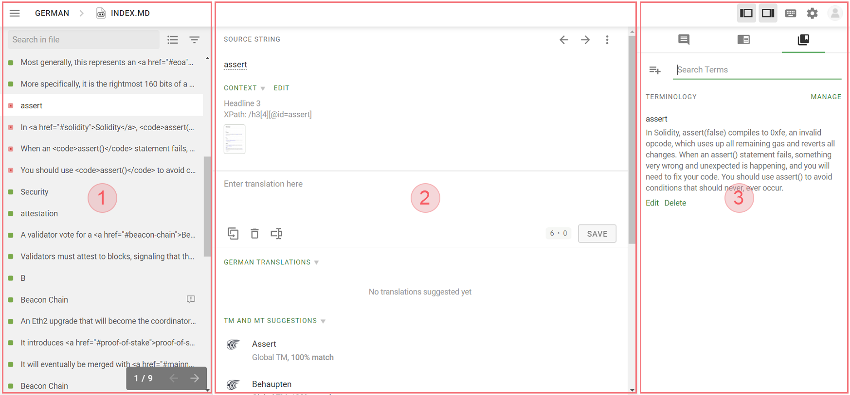Online editor Crowdin